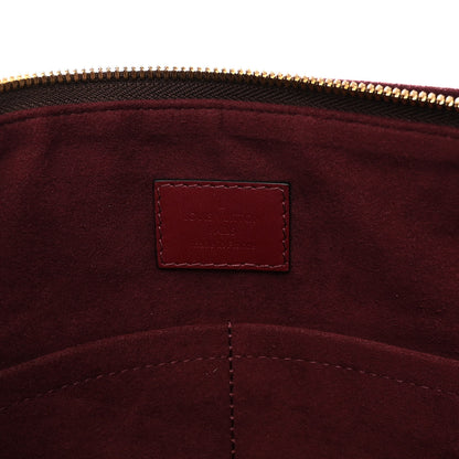 Louis Vuitton Monogram Flower Zipped Tote MM Bordeaux 6 of 10