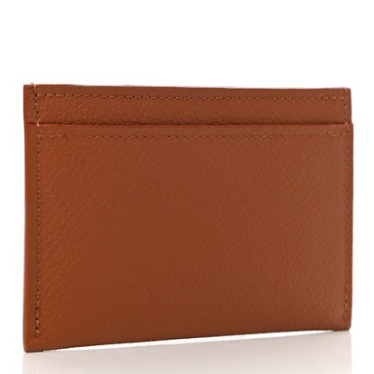Louis Vuitton Calfskin Lockme Card Holder Caramel 3 of 8