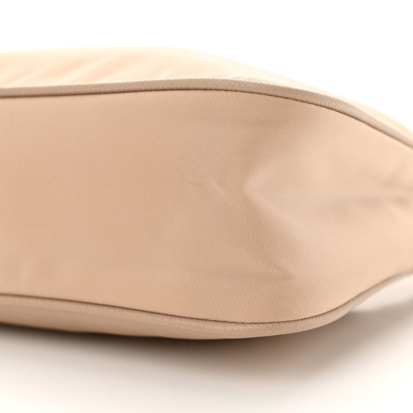 Re-Nylon Saffiano Mini Re-Edition 2005 Bag Cammeo