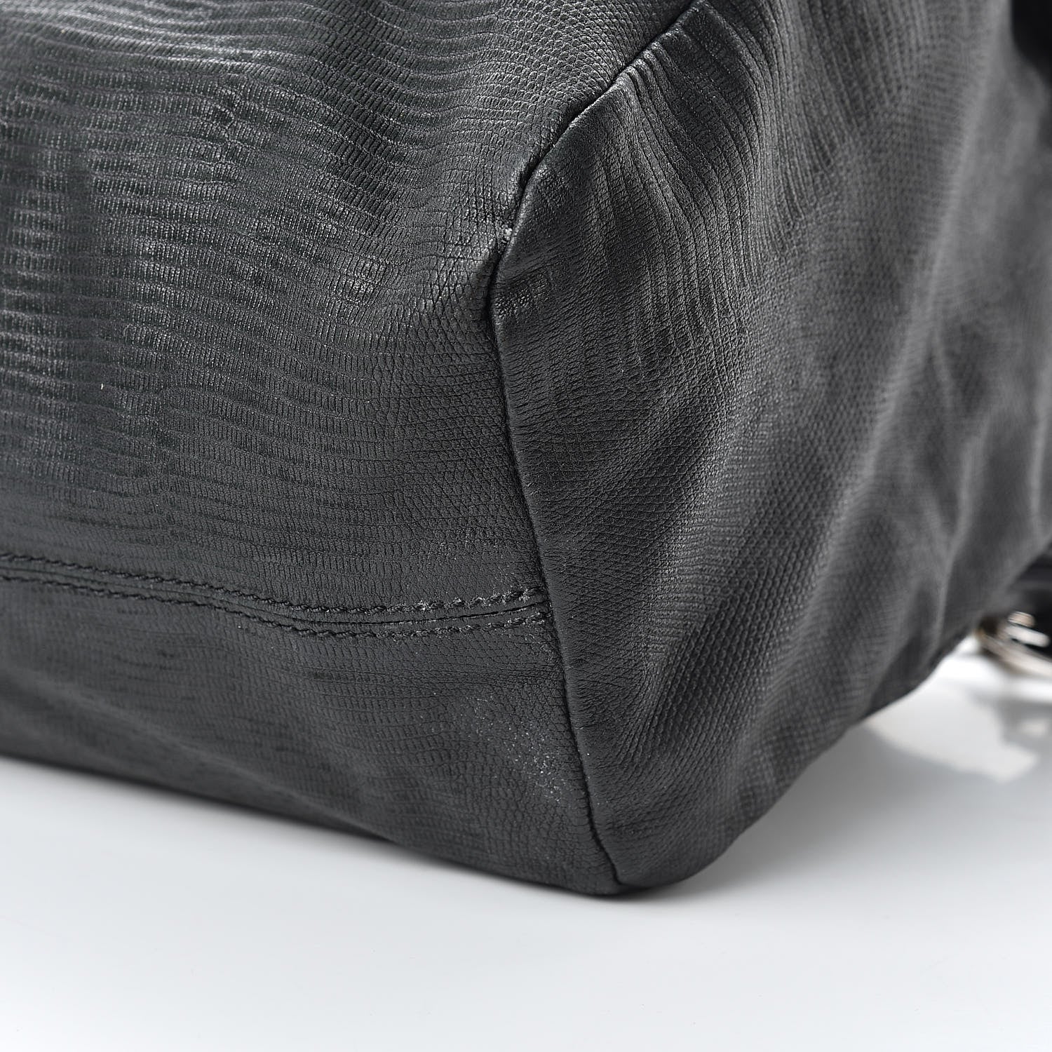 Givenchy Calfskin Lizard Embossed Large Pandora Black 11 of 13