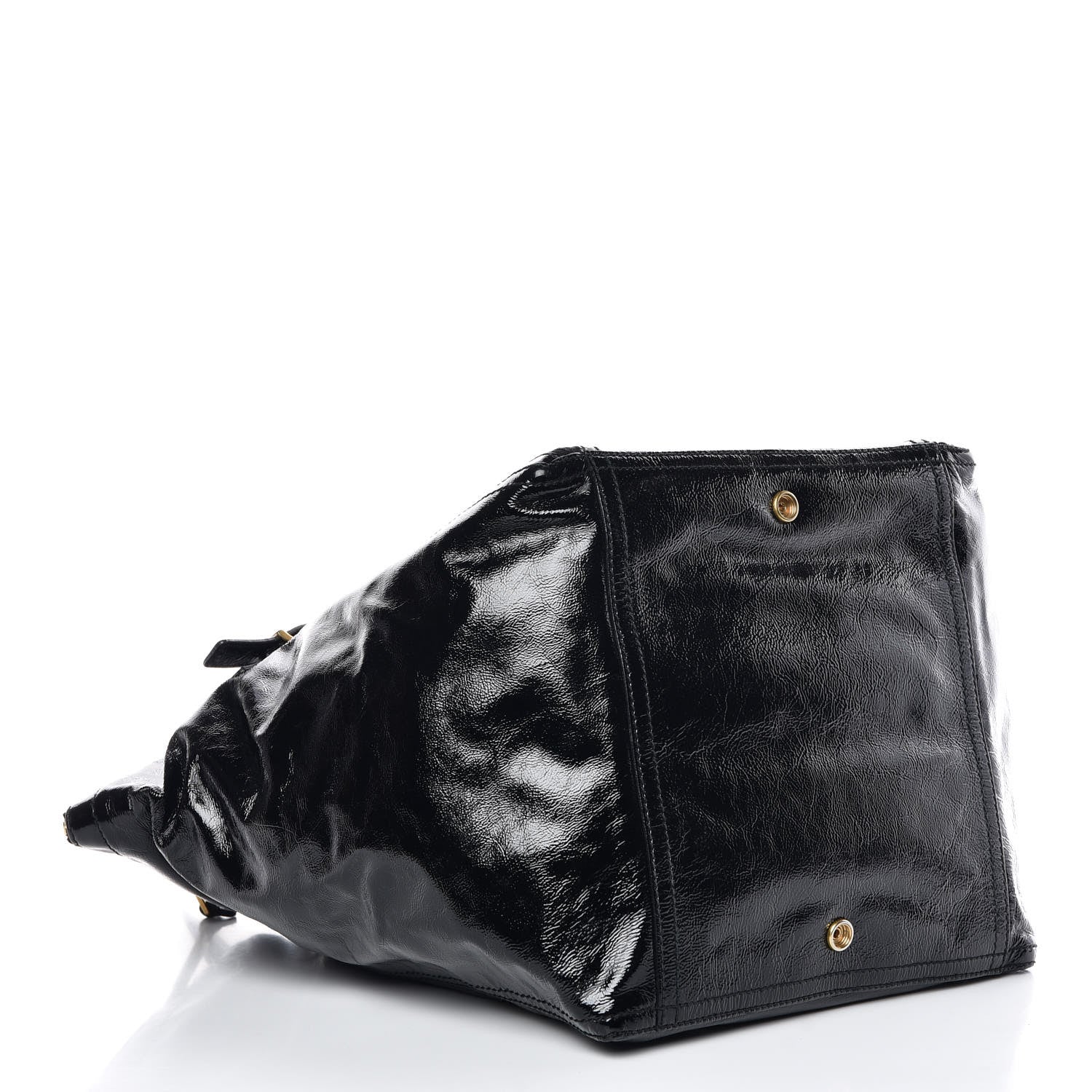 Saint Laurent Patent Medium Downtown Black 4 of 7