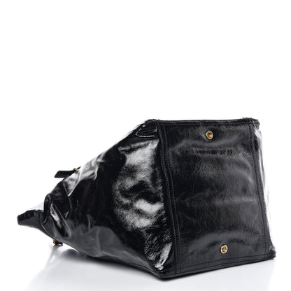Saint Laurent Patent Medium Downtown Black 4 of 7