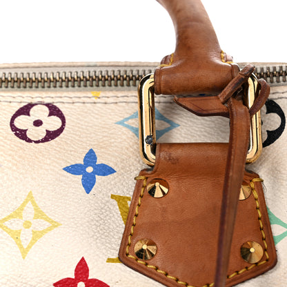 Louis Vuitton Monogram Multicolor Speedy 30 White 31 of 38