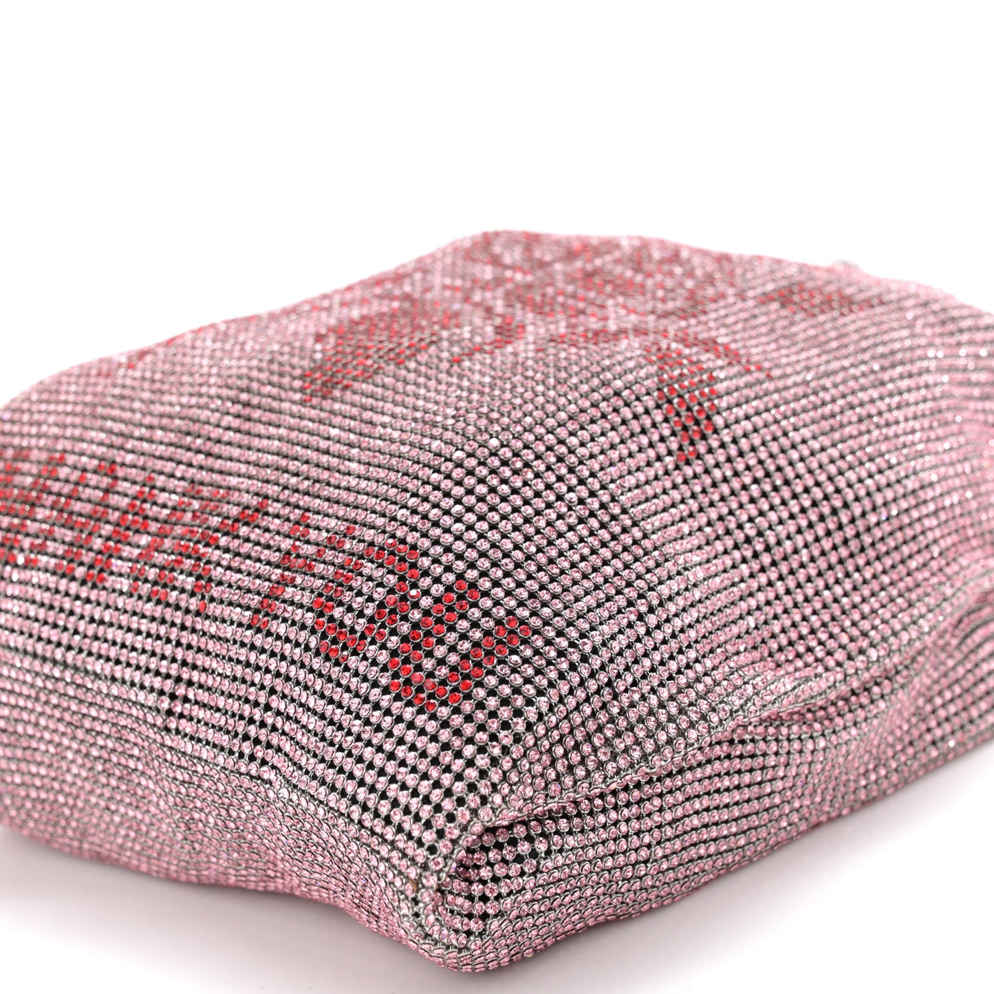 Crystal Mini Wanglock Shopper Red