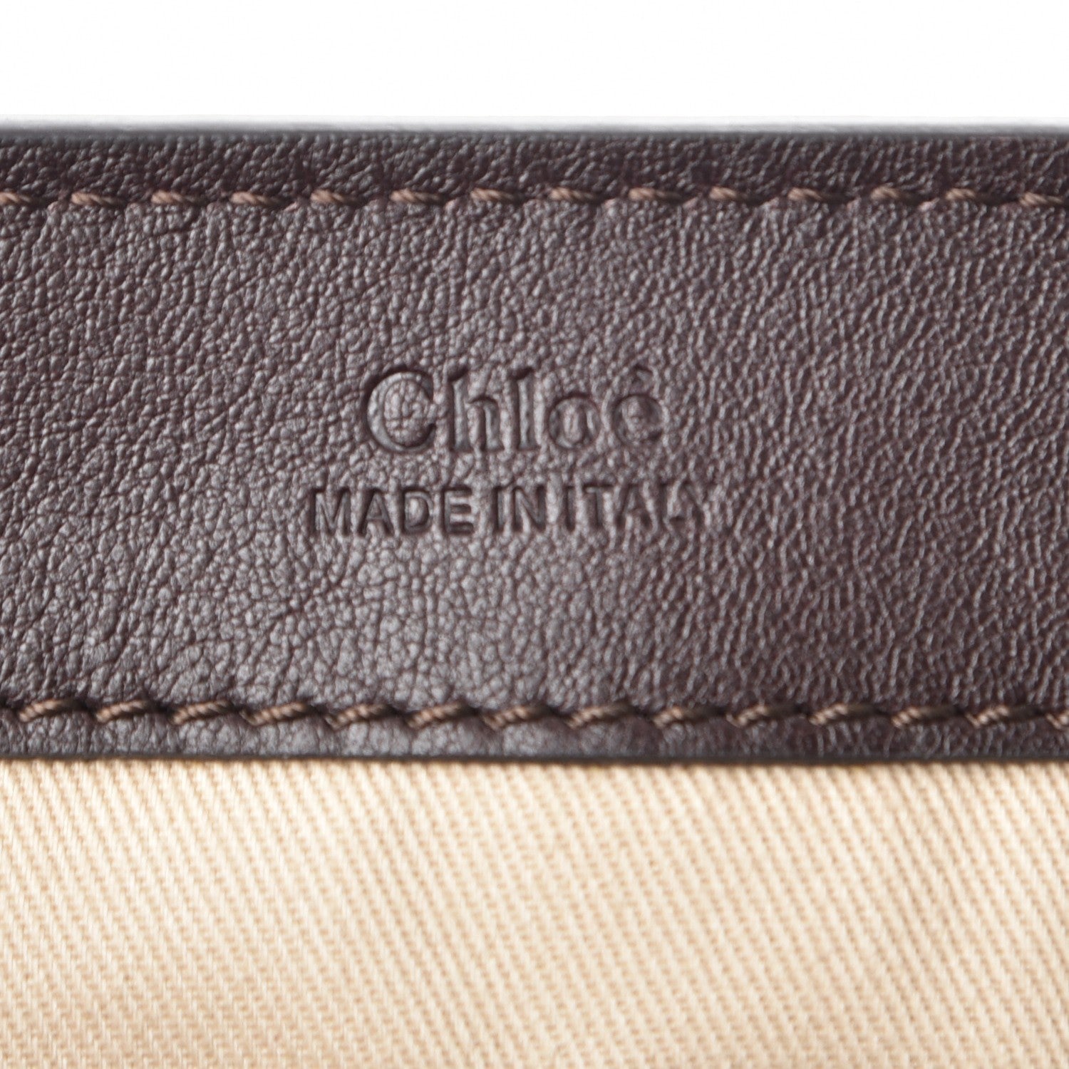 Chloe Calfskin Small Faye Day Shoulder Bag Carbon Brown 6 of 7