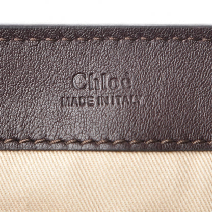 Chloe Calfskin Small Faye Day Shoulder Bag Carbon Brown 6 of 7
