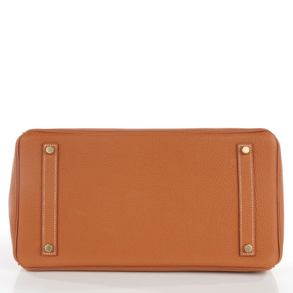 Hermes Togo Birkin 35 Gold 9 of 19