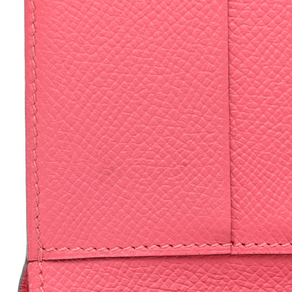 Hermes Epsom Clic 12 Wallet Rose Azalee 8 of 9