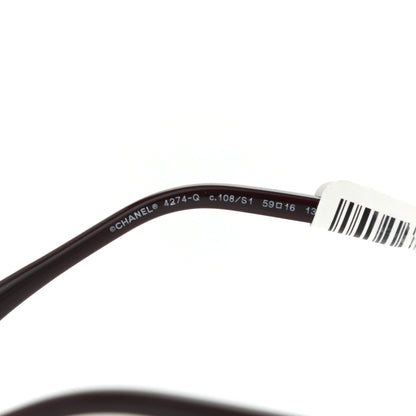 Chanel Metal Square Frame Chain Sunglasses 4274-Q 8 of 8