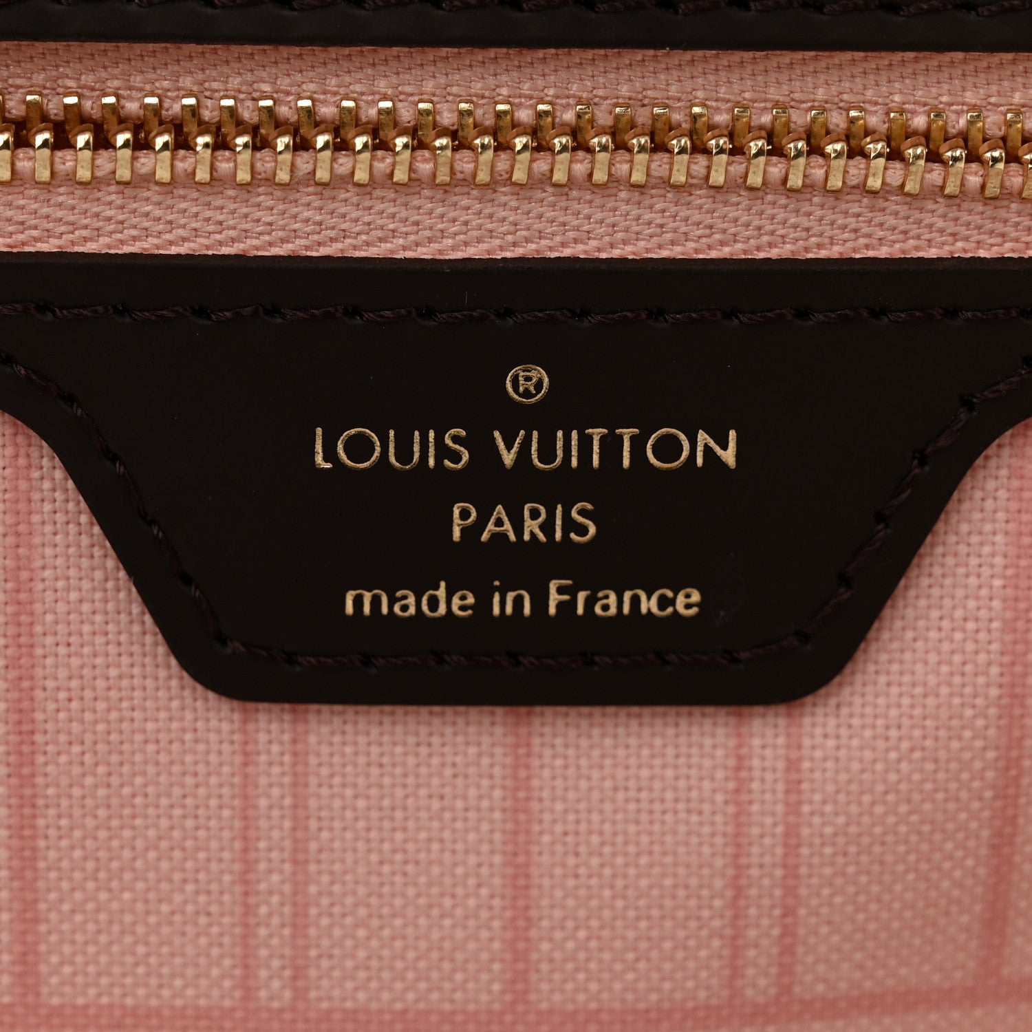 Louis Vuitton Damier Ebene Braided Neverfull MM Pink 6 of 10