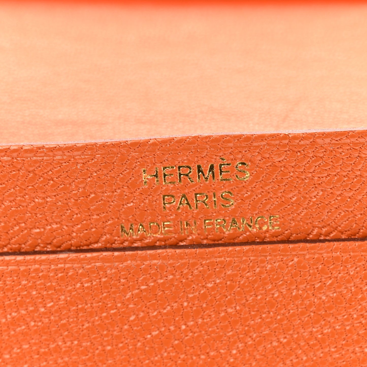 Chevre Mysore Bearn Card Holder Wallet Orange