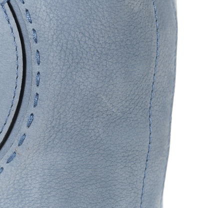 Delvaux Nubuck Santiag Pin Daily Shoulder Bag Denim II 11 of 17