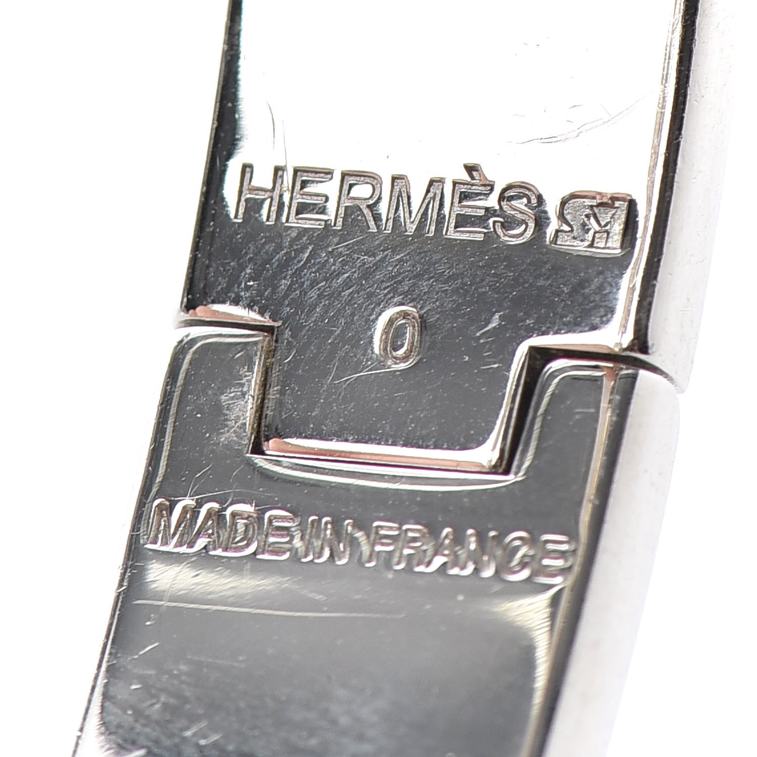 Hermes Enamel Narrow Clic Clac H Bracelet GM Black 4 of 4