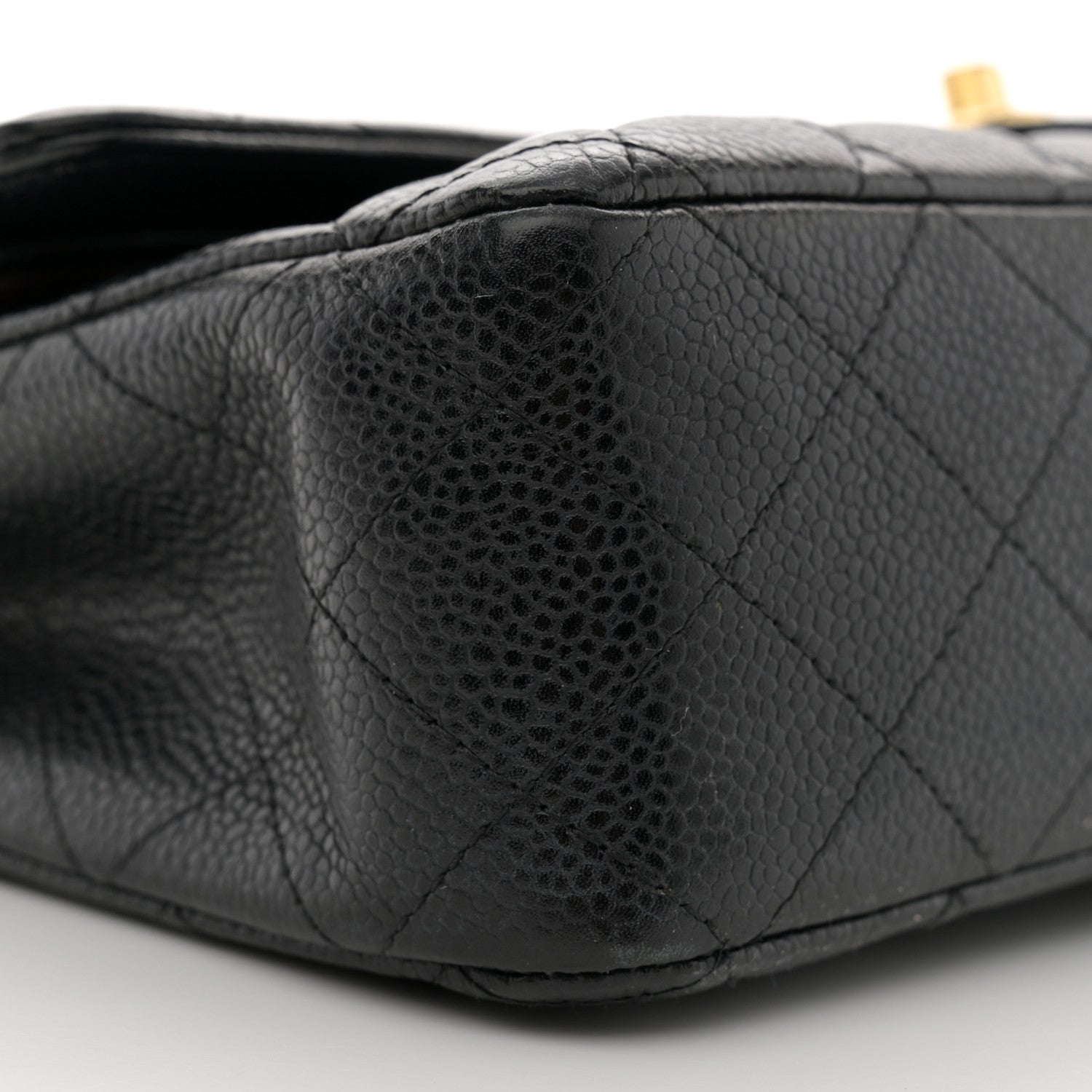 Chanel Caviar Quilted Medium Double Flap Black 9 of 12