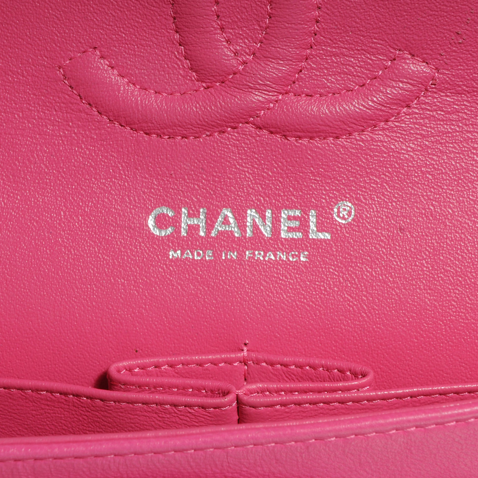 Chanel Patent Quilted Medium Double Flap Pink 8 of 10
