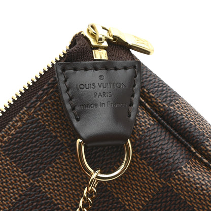 Louis Vuitton Damier Ebene Mini Pochette Accessories 6 of 10