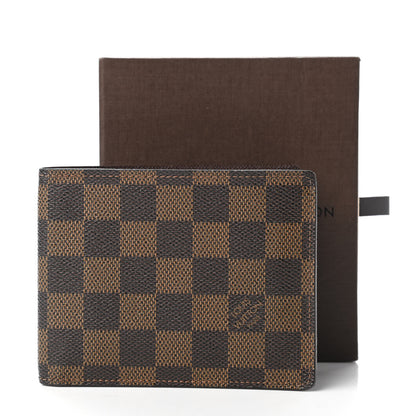 Louis Vuitton Damier Ebene Porte-Billets Mens Billfold Wallet 11 of 11