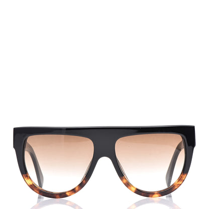 Celine Shadow Sunglasses CL 41026/S Black Havana 2 of 6