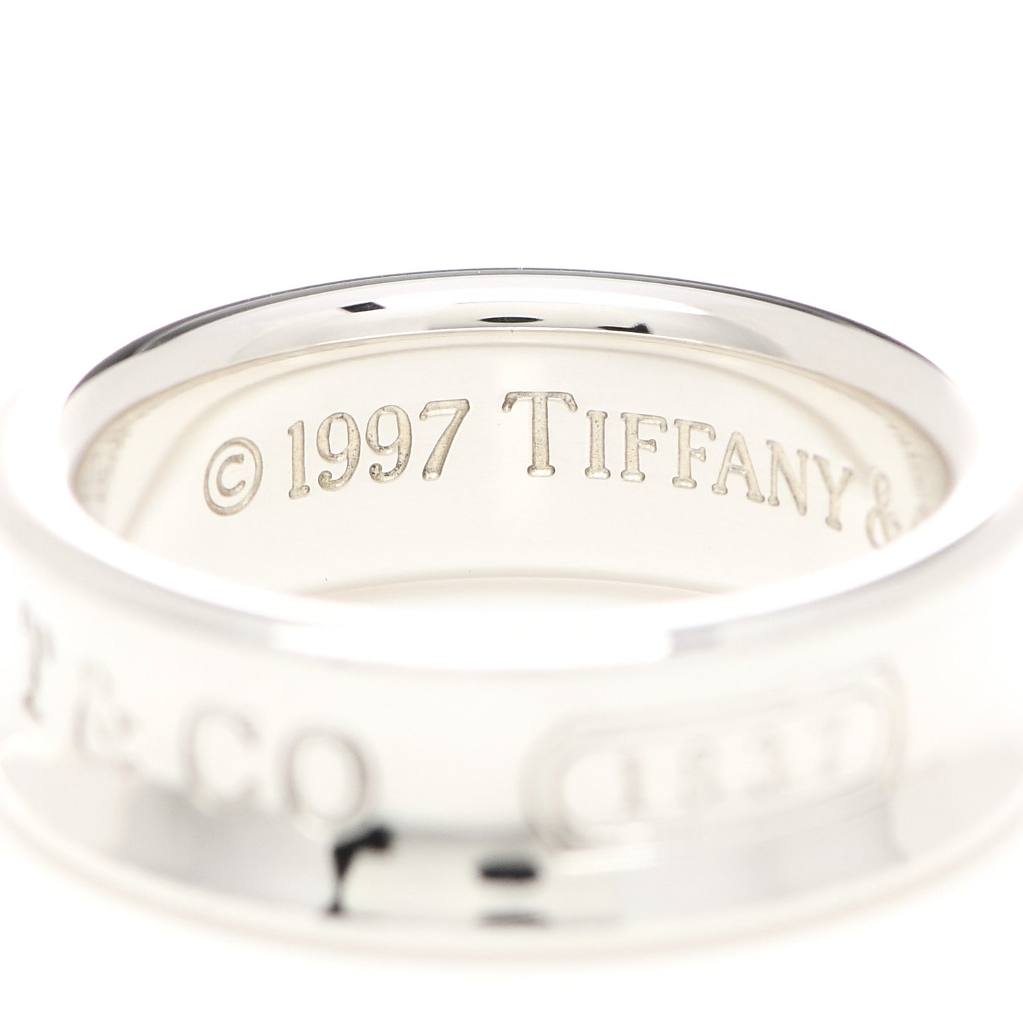 Sterling Silver 1837 Band Ring 54 6.75