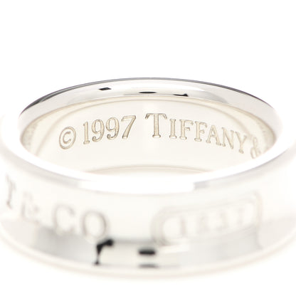 Tiffany Sterling Silver 1837 Band Ring 54 6.75 4 of 6
