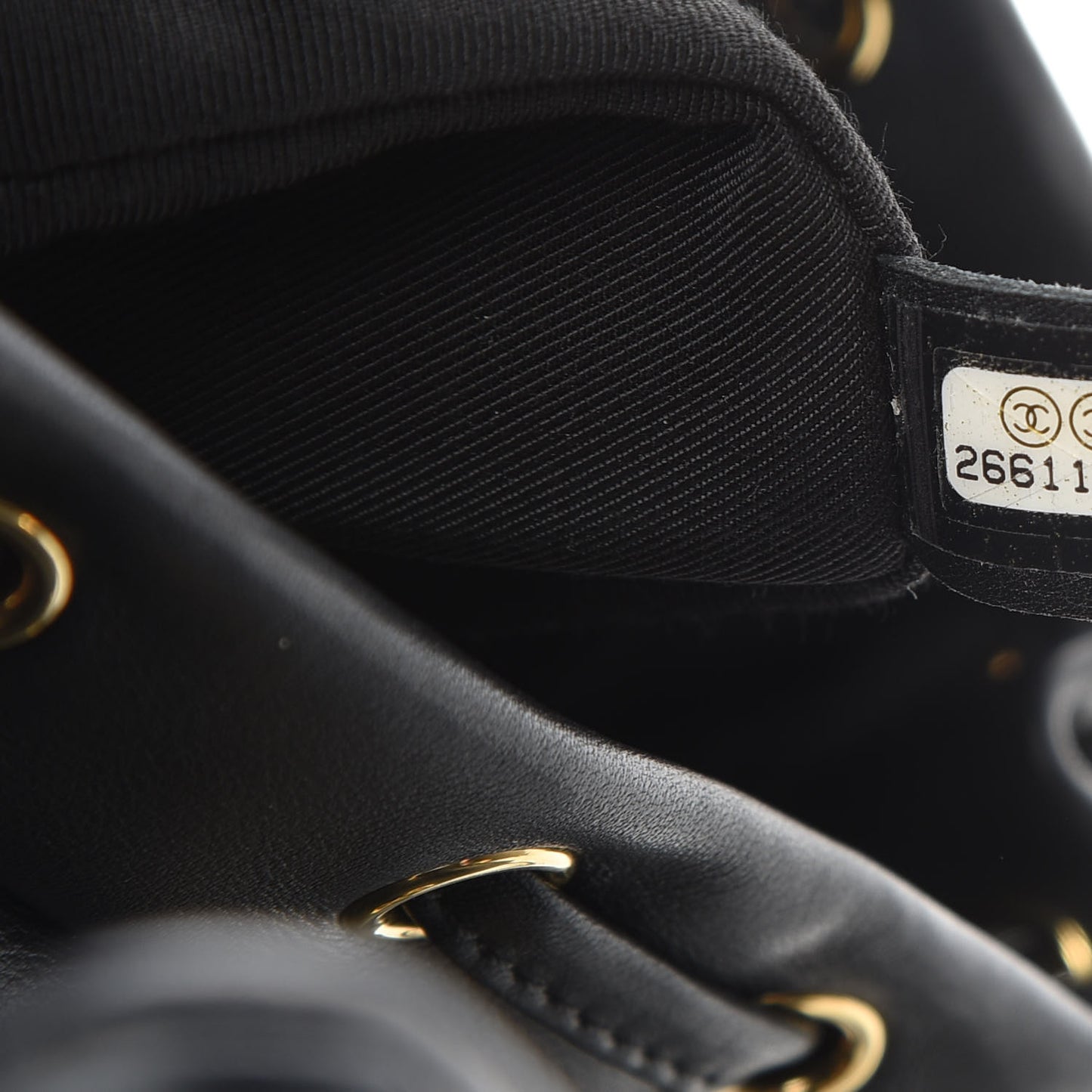 Calfskin Quilted Mini Urban Spirit Backpack Black