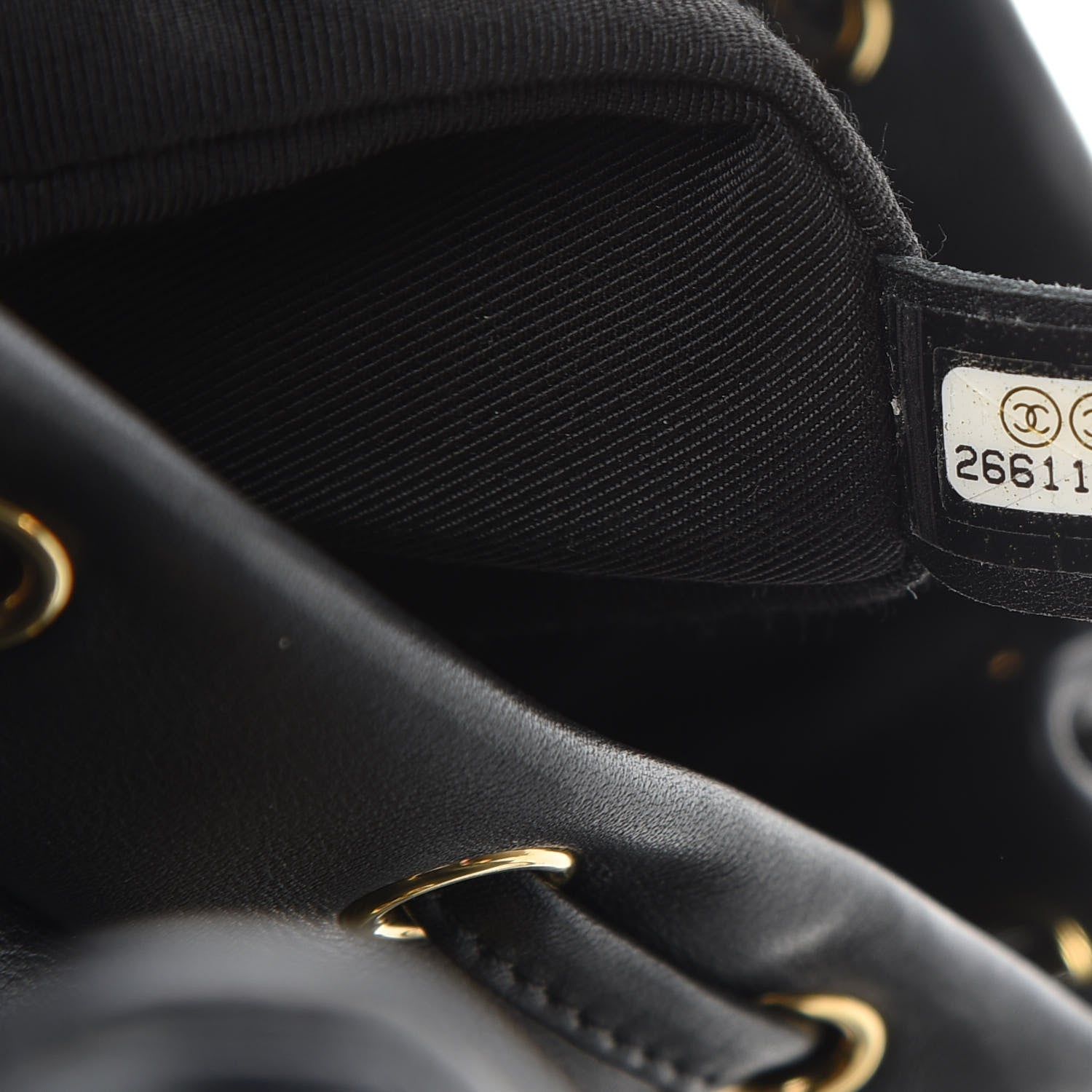 Chanel Calfskin Quilted Mini Urban Spirit Backpack Black 6 of 12
