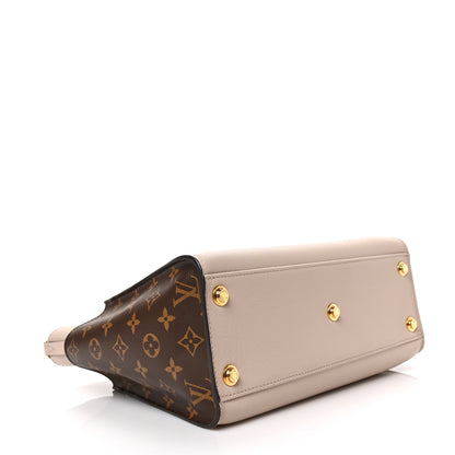 Louis Vuitton Calfskin Monogram On My Side Greige 4 of 8