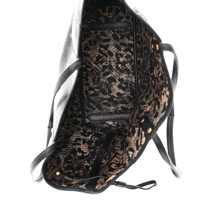 MCM Medium Project Reversible Shopper Tote Black 9 of 18