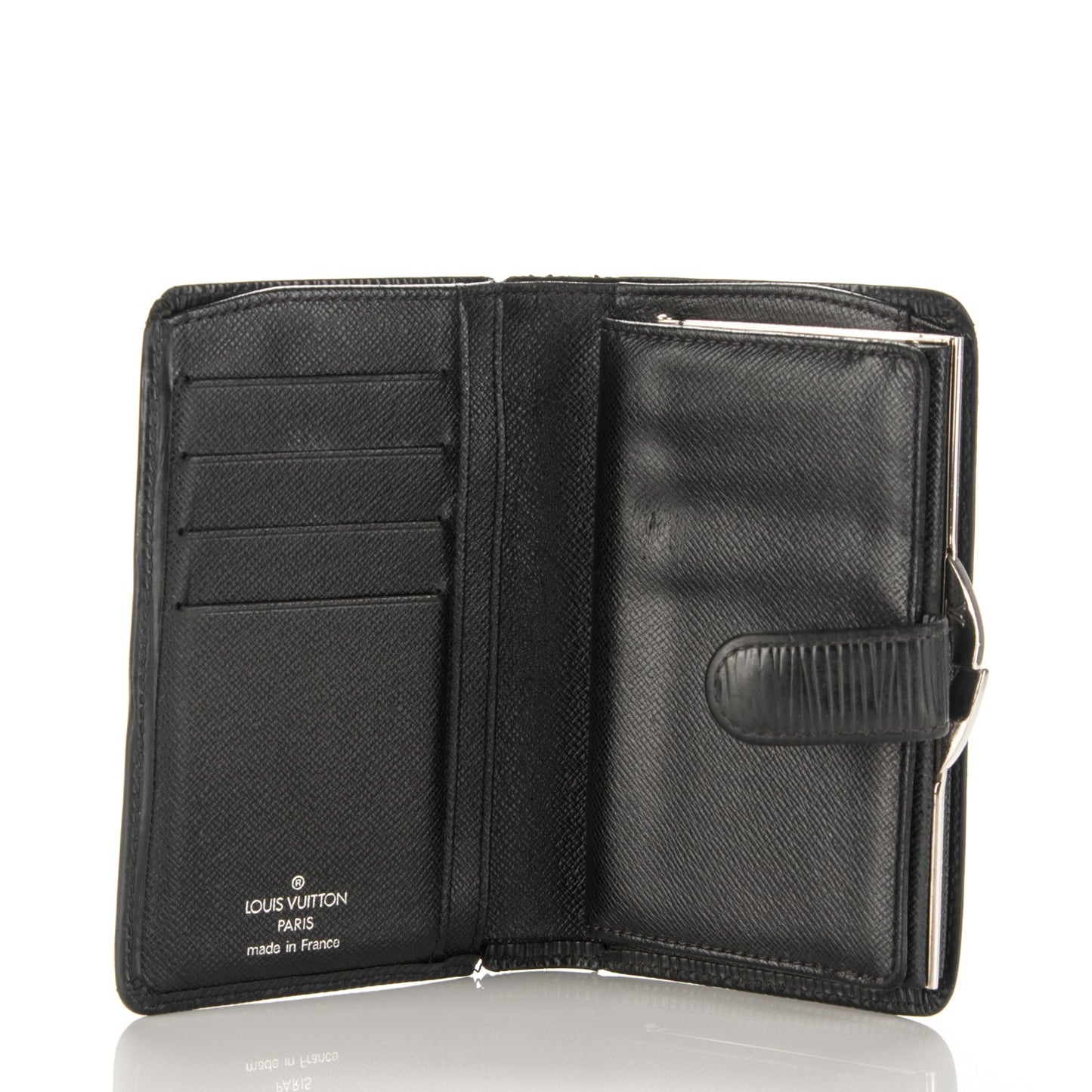 Epi French Purse Wallet Black
