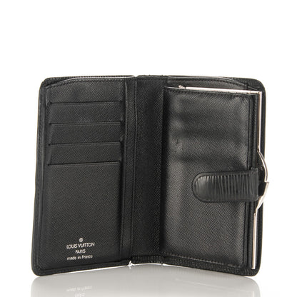 Louis Vuitton Epi French Purse Wallet Black 5 of 7