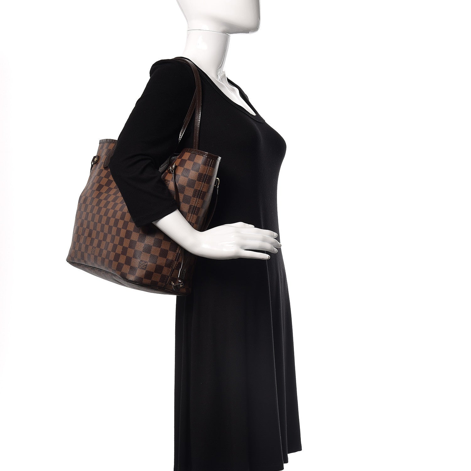 Louis Vuitton Damier Ebene Neo Neverfull MM 2 of 24