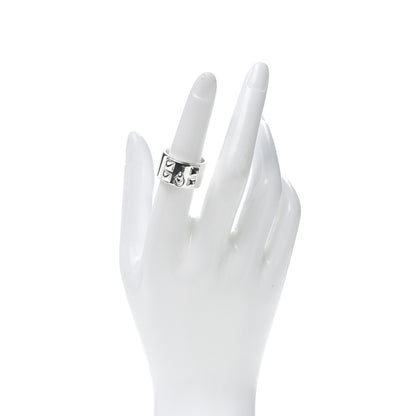 Hermes Sterling Silver Collier De Chien CDC Ring 54 6.75 2 of 5