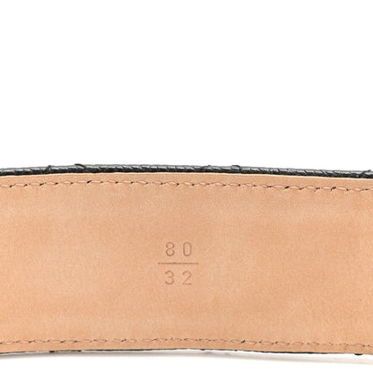 Chanel Caviar Quilted CC Belt 80 32 Black 4 of 7