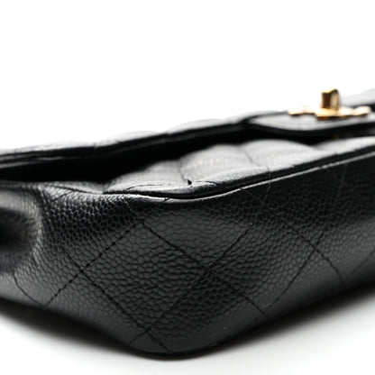 Chanel Caviar Quilted East West Flap Black 8 of 11