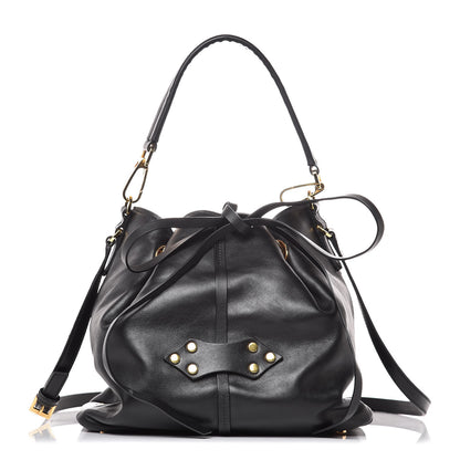 Miu Miu Nappa Bucket Bag Black 1 of 7