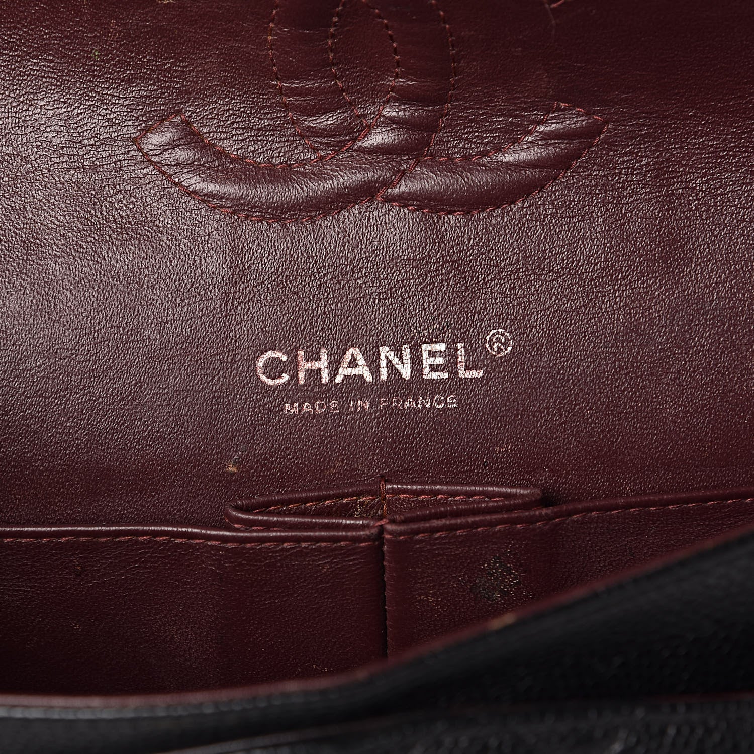 Chanel Caviar Quilted Medium Double Flap Black 6 of 12