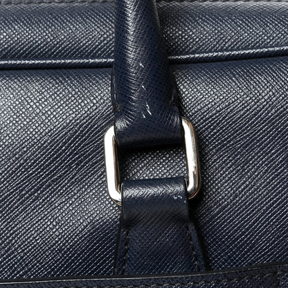 Prada Saffiano Travel Briefcase Baltico 12 of 15