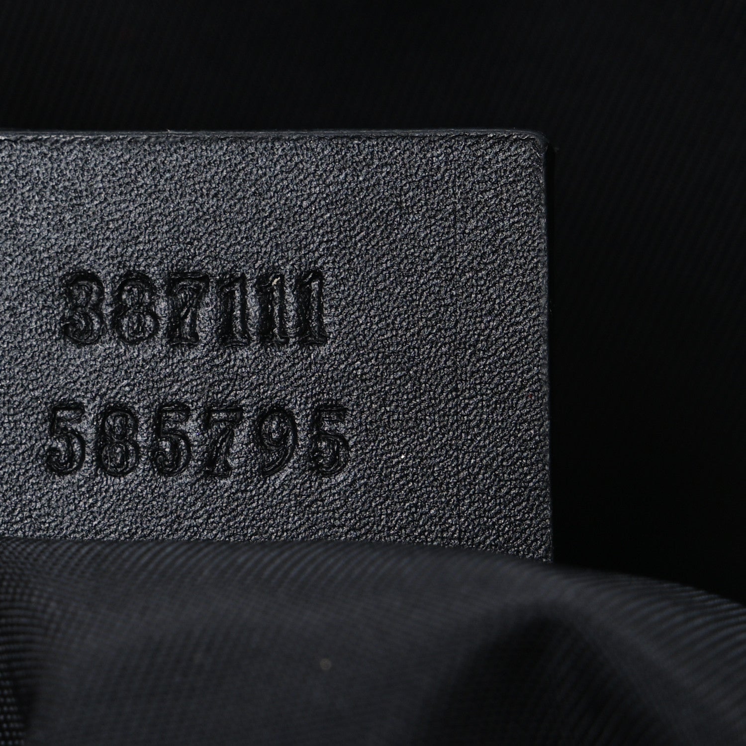 Gucci GG Supreme Monogram Web Messenger Bag Black 7 of 11