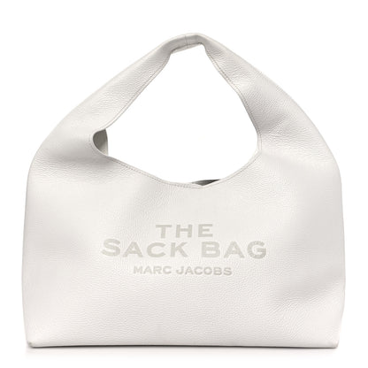 Marc Jacobs Grained Calfskin The XL Sack Bag White 1 of 12