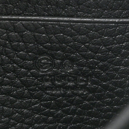 Gucci Calfskin GG Marmont Chain Wallet Black 6 of 12