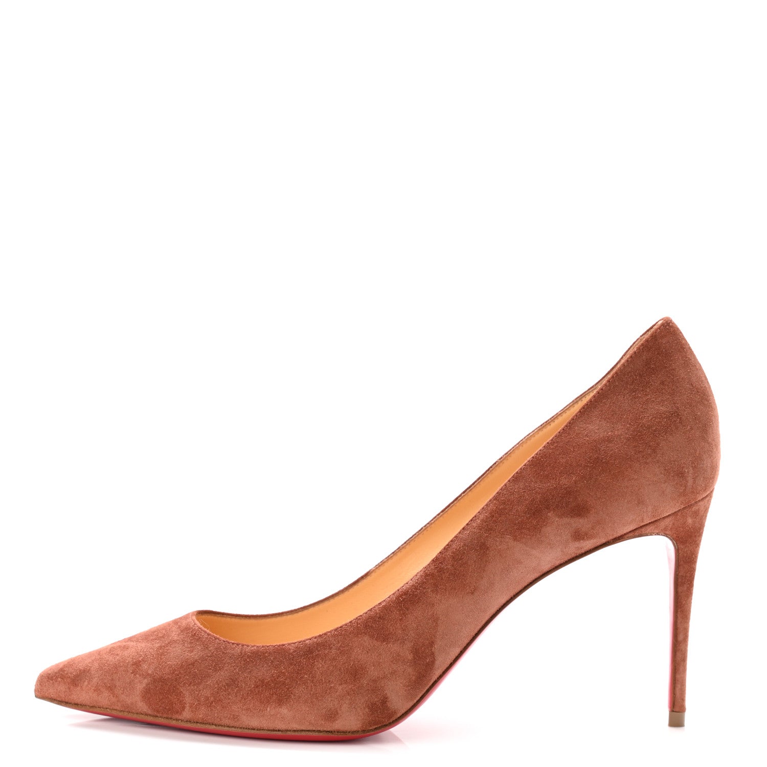 Christian Louboutin Veau Velours Kate 85 Pumps 40 Ecorce 1 of 9