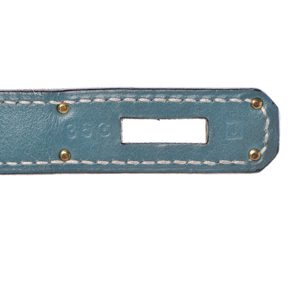 Hermes Swift Birkin 35 Blue Jean 24 of 55