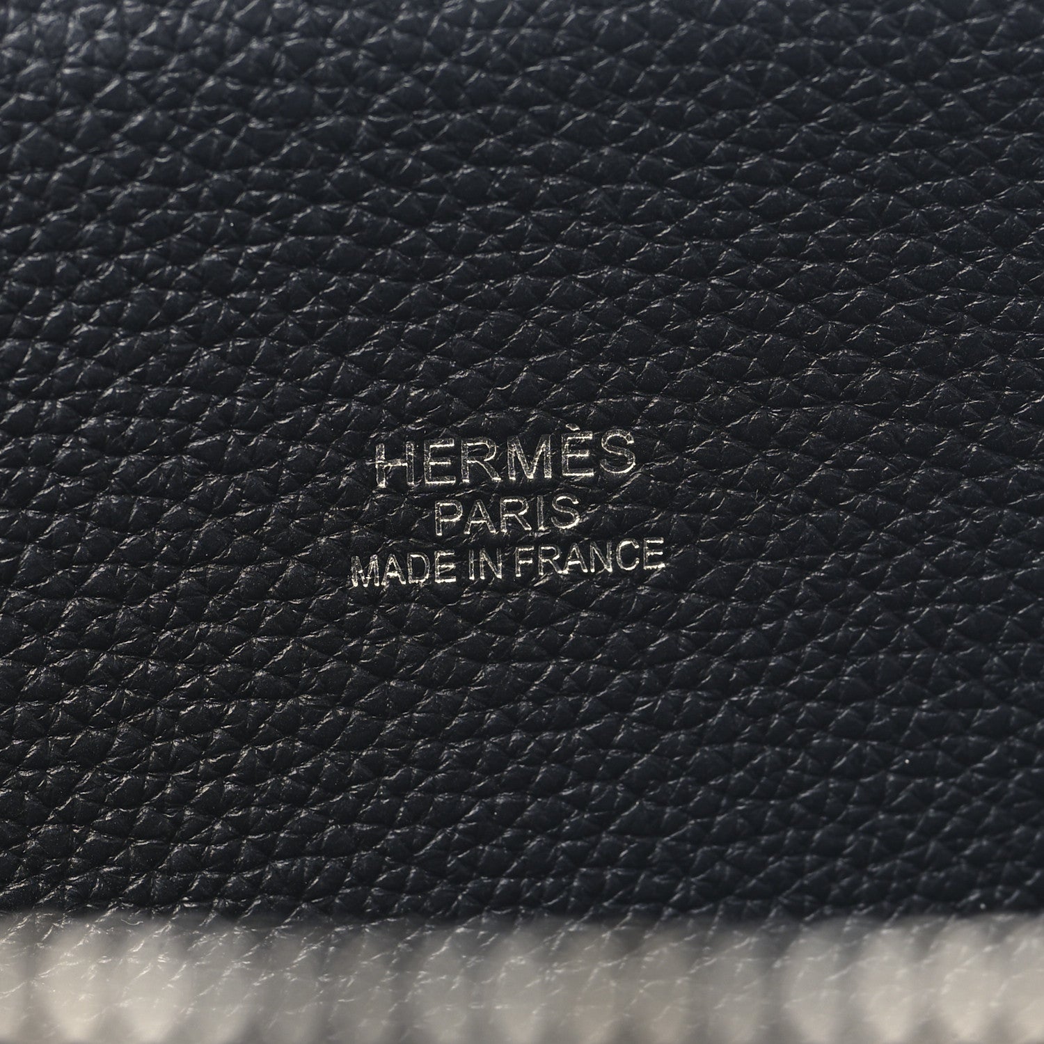 Hermes Togo Tufting Chimeres Dragon 1923 Bolide 45 Black Bleu Lin 6 of 13