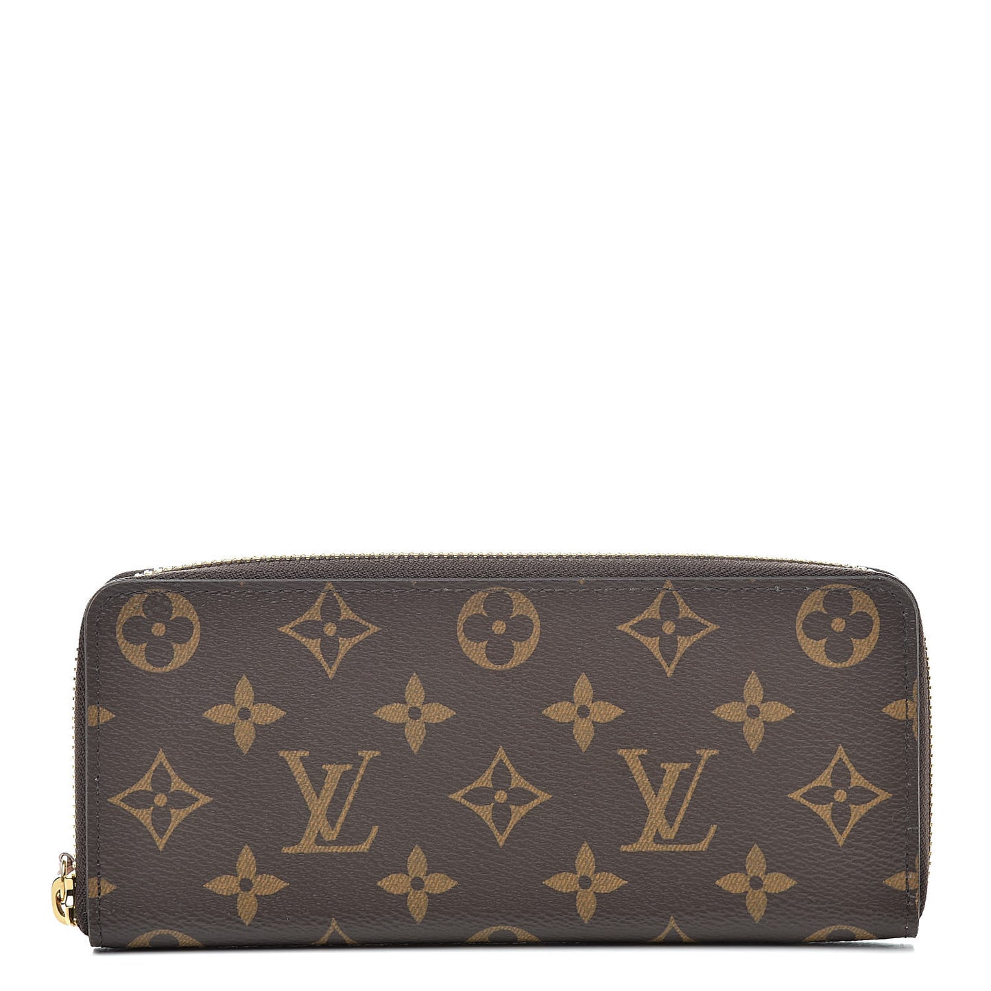 Monogram Clemence Wallet Rose Ballerine