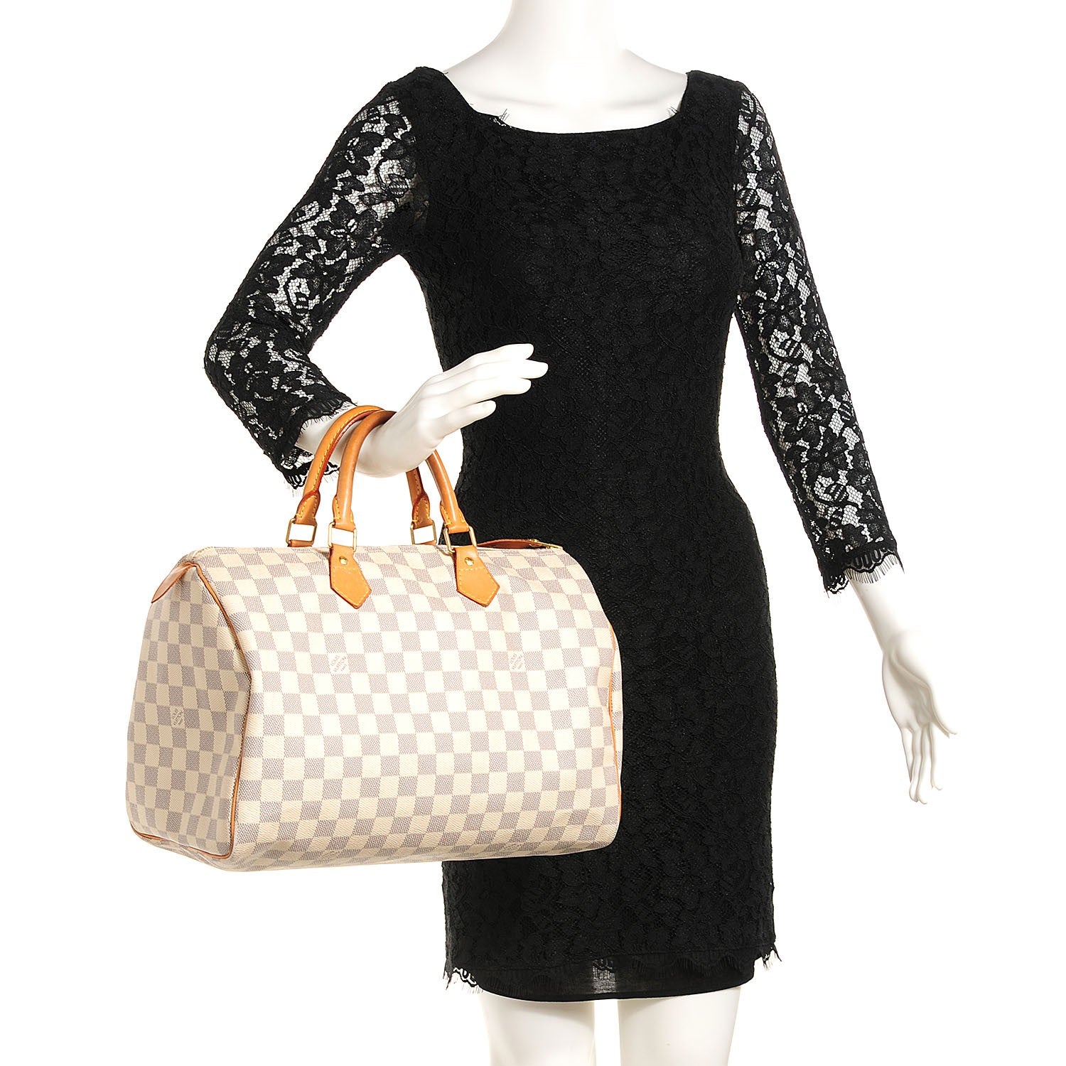 Louis Vuitton Damier Azur Speedy 35 2 of 7
