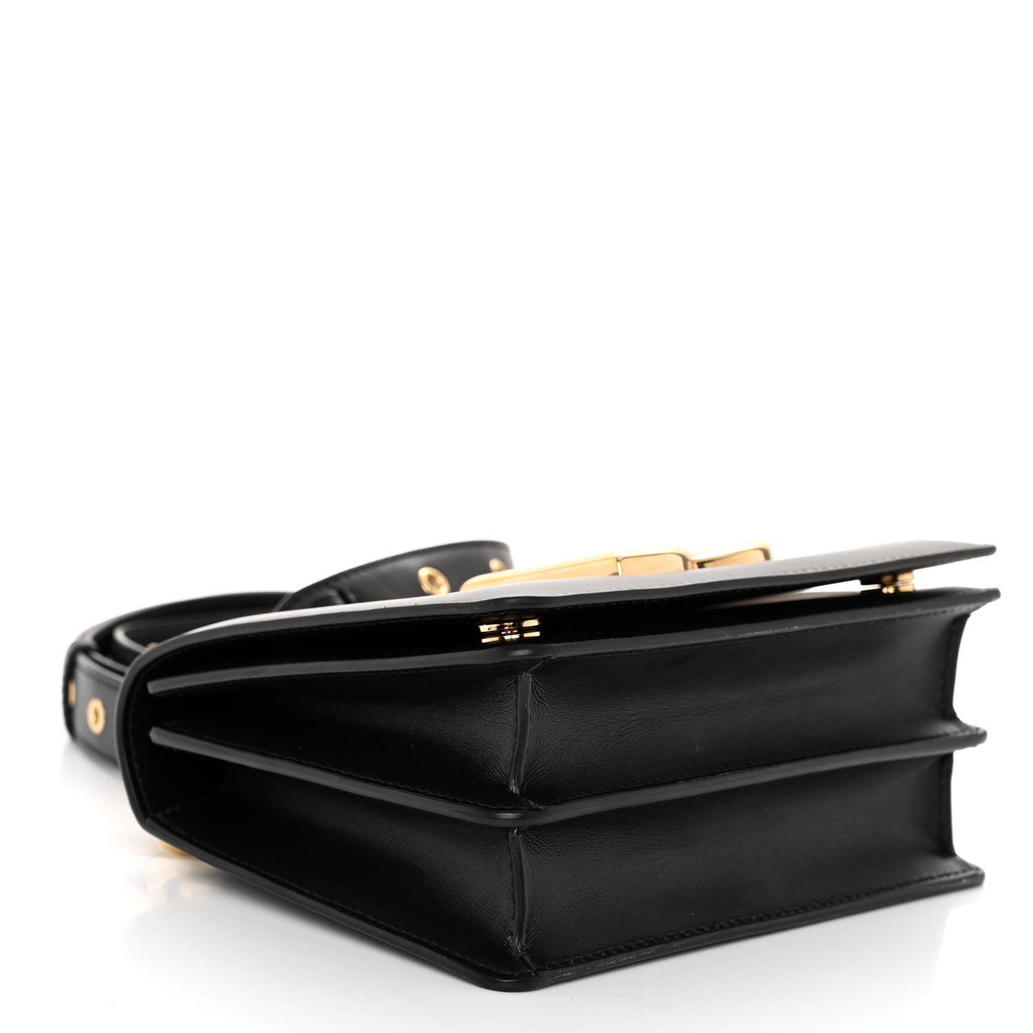 Dolce & Gabbana Calfskin 3.5 Crossbody Bag Black 4 of 9