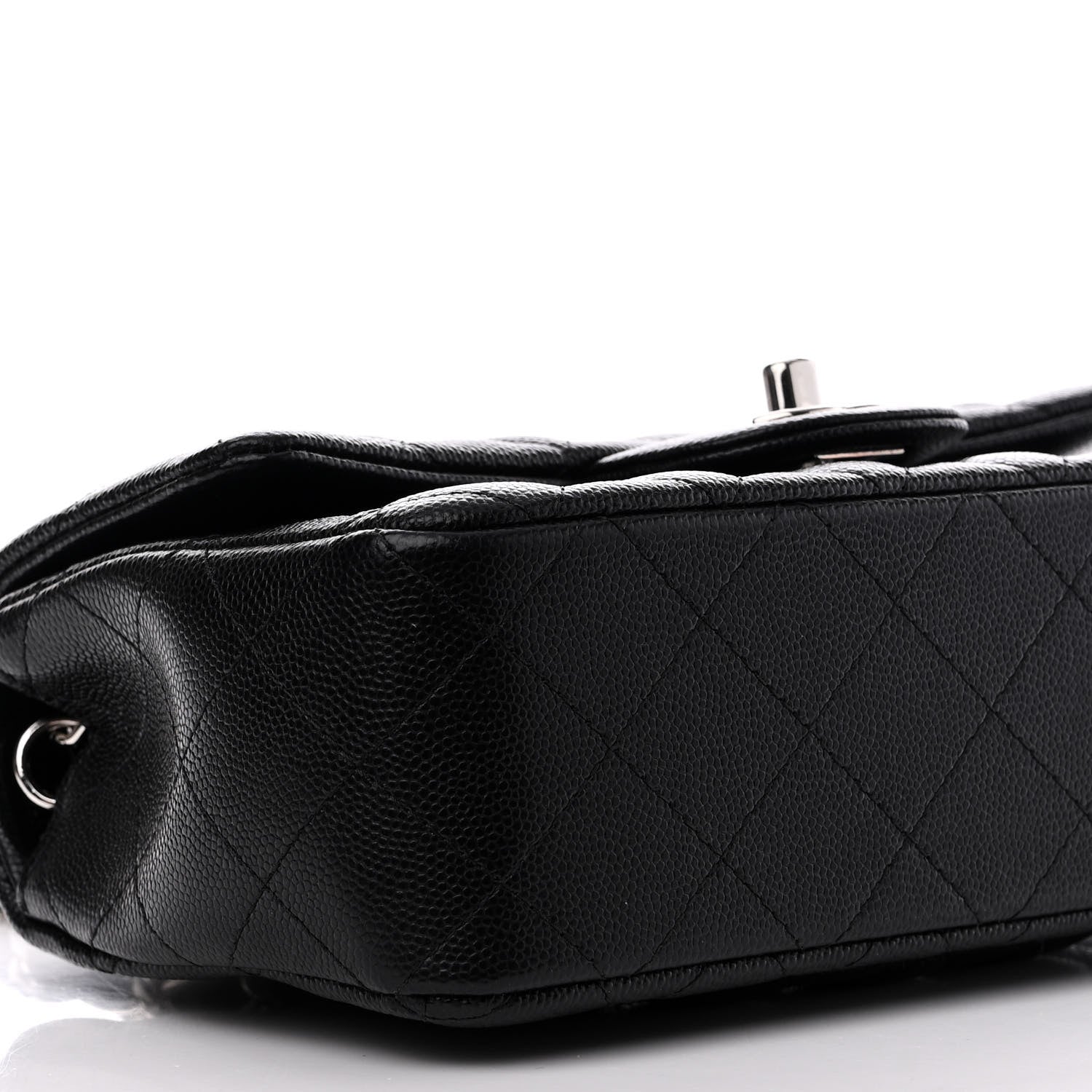 Chanel Caviar Quilted Mini Rectangular Flap Black 10 of 11