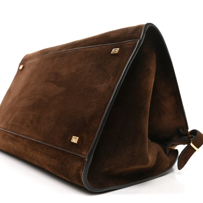 The Row Suede Soft Margaux 15 Mocha 9 of 10