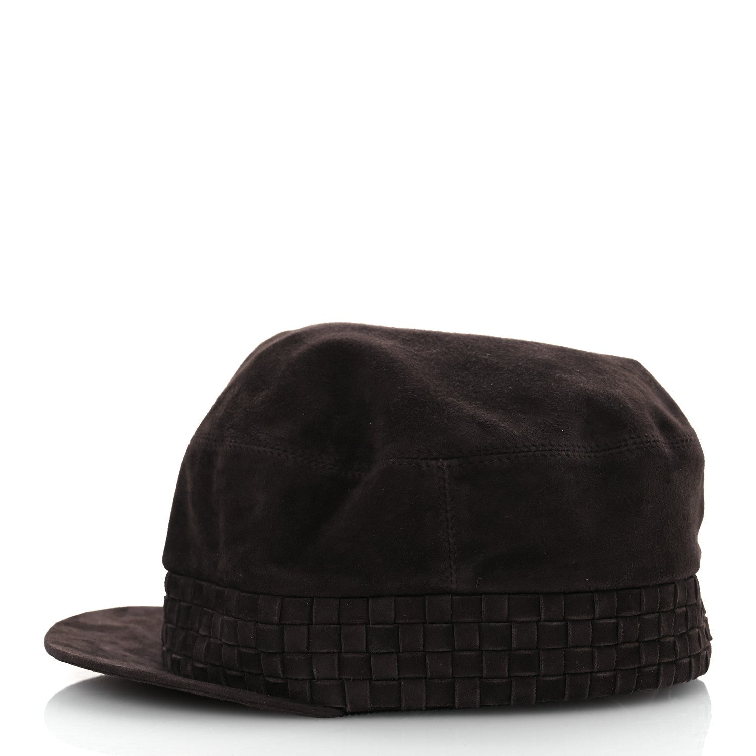 Hermes Suede Casquette Cabourg Cliquetis Cap 57 Marron Ebene 4 of 9