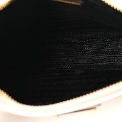 Prada Saffiano Re-Edition 2005 Shoulder Bag White 5 of 10